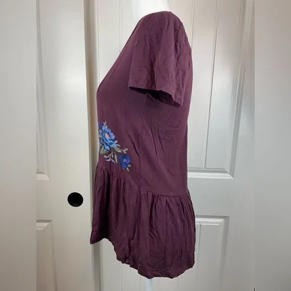 FLORAL Button Up Top - Picture 3 of 7